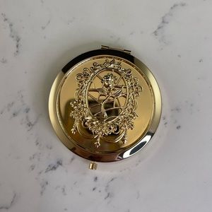 NEW Beauty and the Beast Gold Mirror Compact